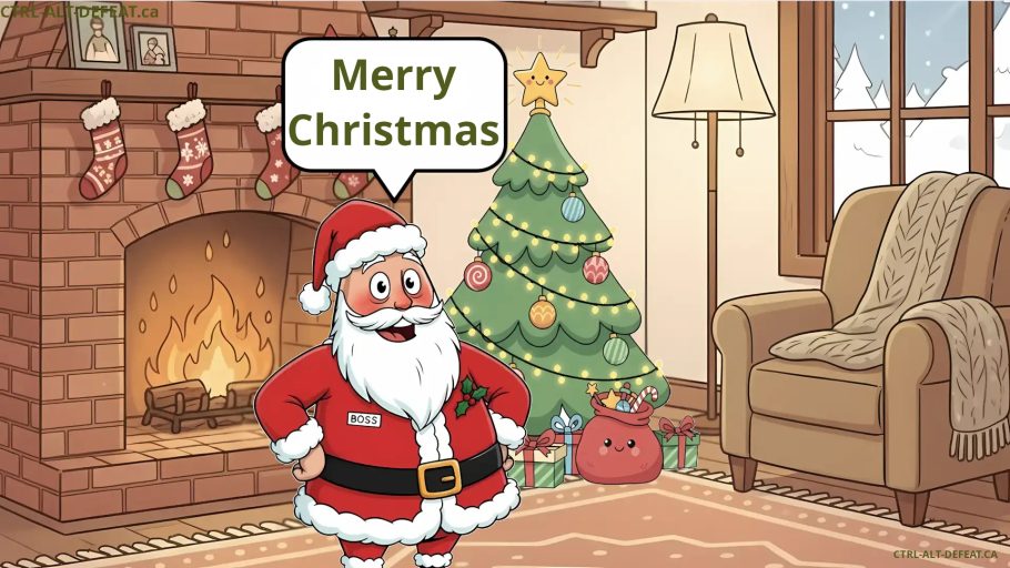 Merry Christams Boss Santa 1920 x 1080-2